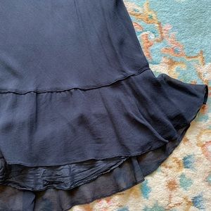 Silk Chiffon Dress with Silk Lining